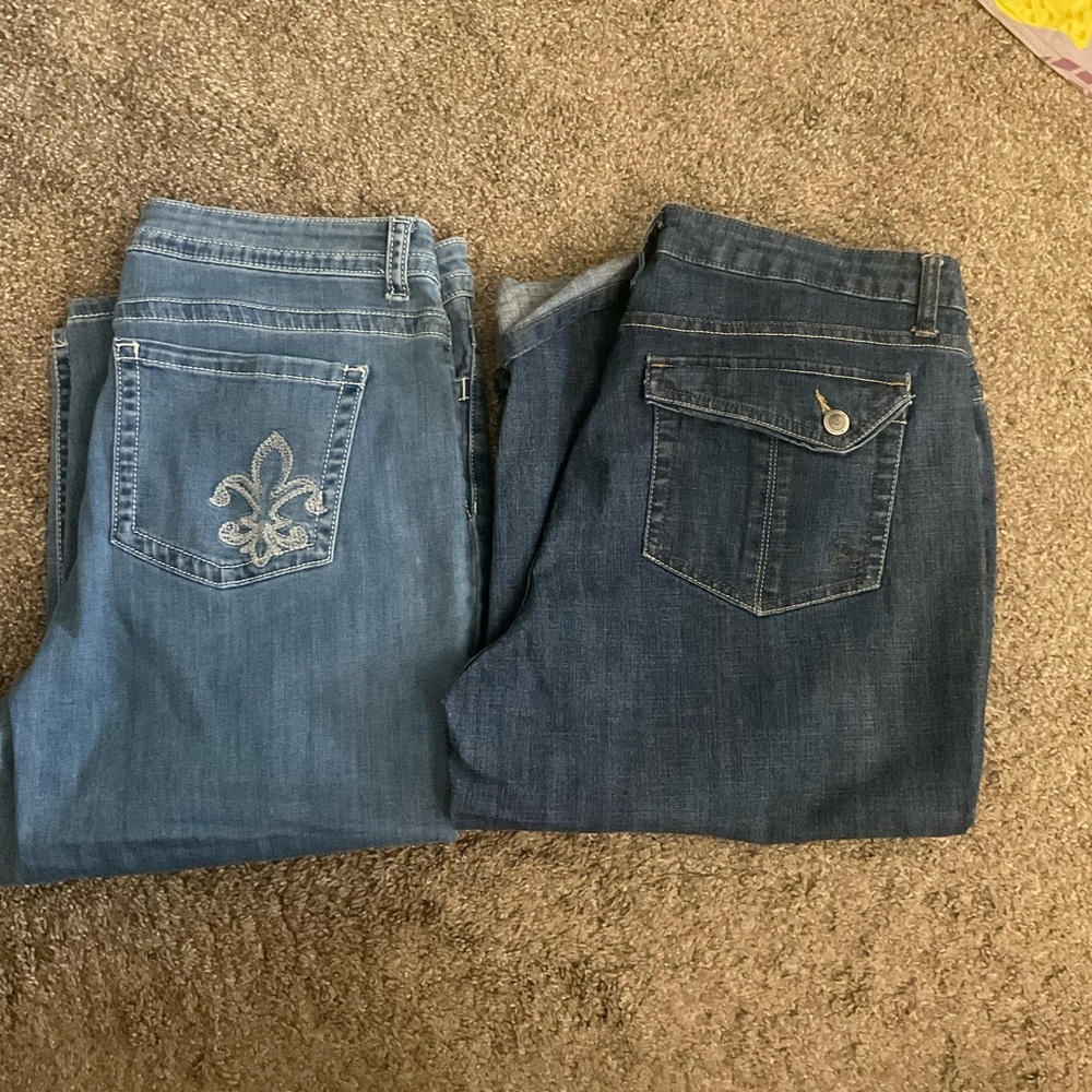 Lee Cropped Jeans 16